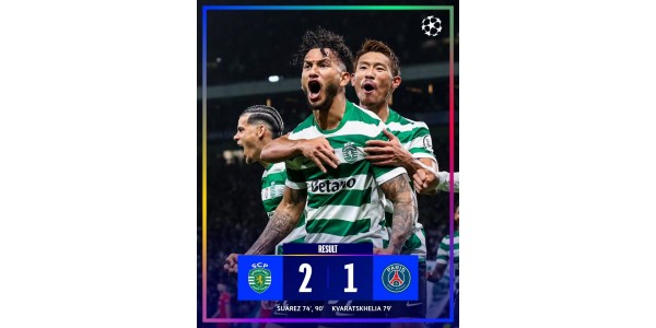 Neochvějný duch Sportingu CP rozdrtil slávu Paris Saint-Germain v Lize mistrů.